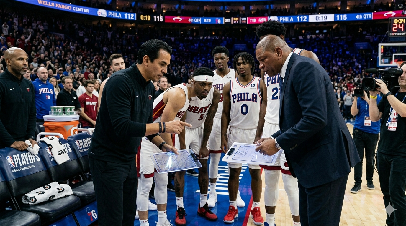 miami heat vs 76ers match player stats