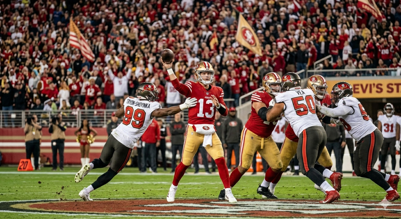 49ers vs Tampa Bay Buccaneers match player stats